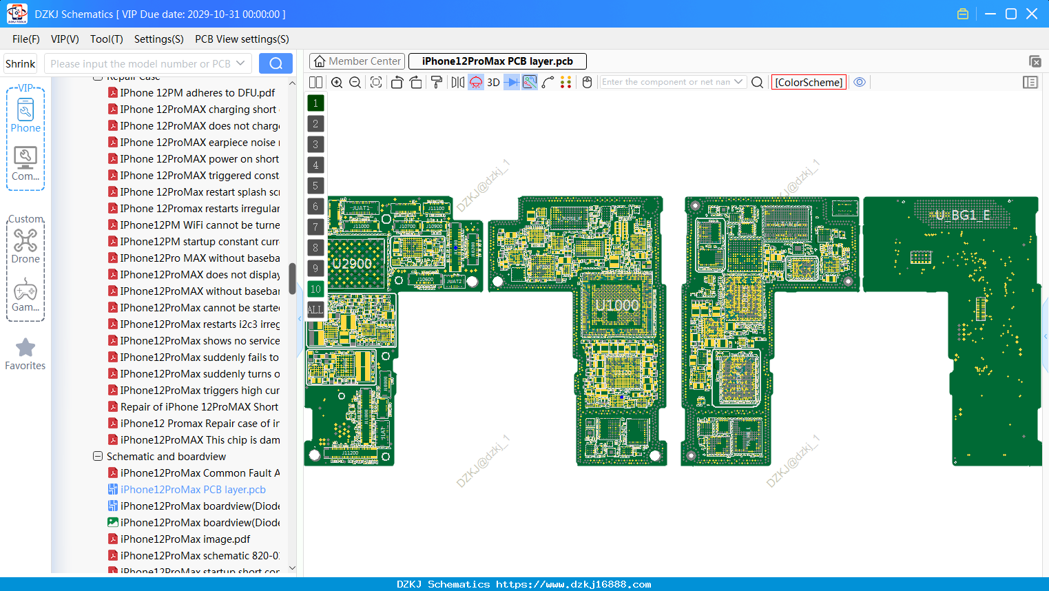 IPhone12ProMax PCB Layer